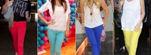 2013 Trendi Renkli Jean Pantolonlar